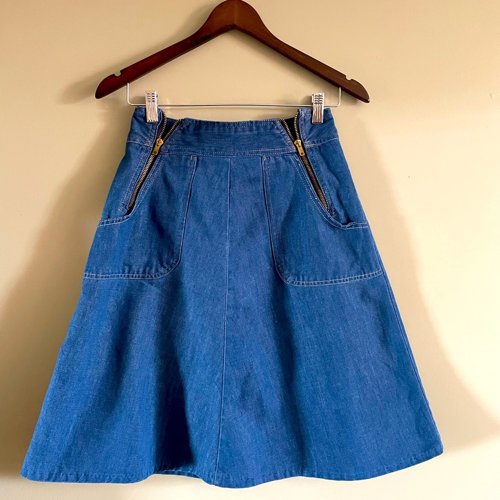 Vintage JC Penny Denim Midi